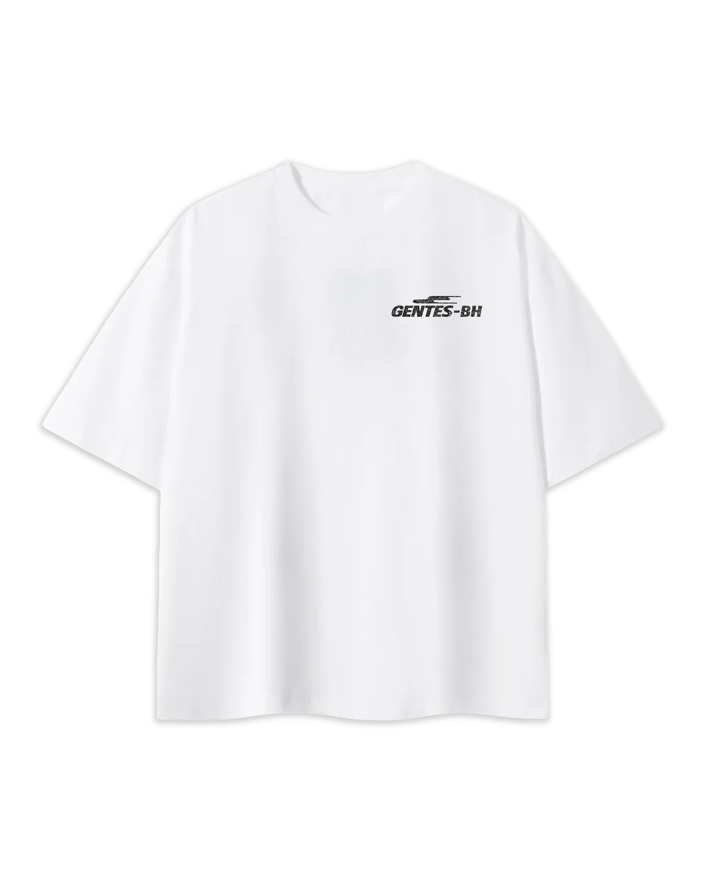 T-shirt Gentes-bh, design gentes revisité pour Saint Barthélémy, t-shirt premium.
Logo noir délavé sur le coeur 