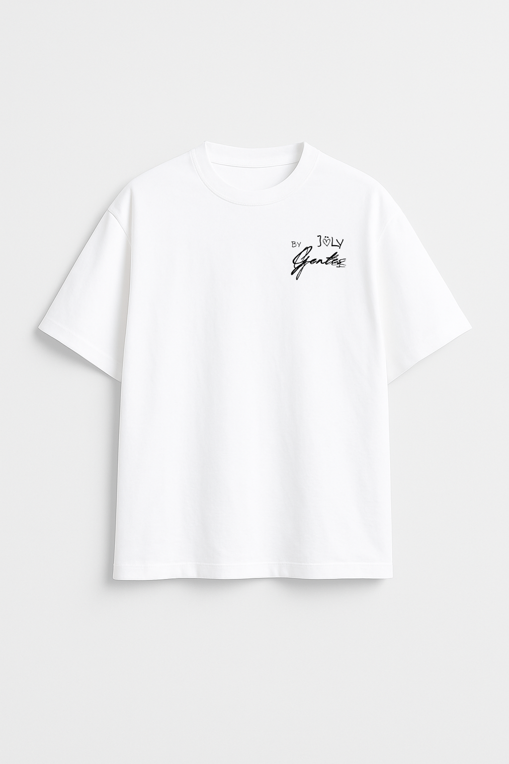 T-shirt Oversize épais aux manches mi-longues. Gentes et Joly. Vue de face
