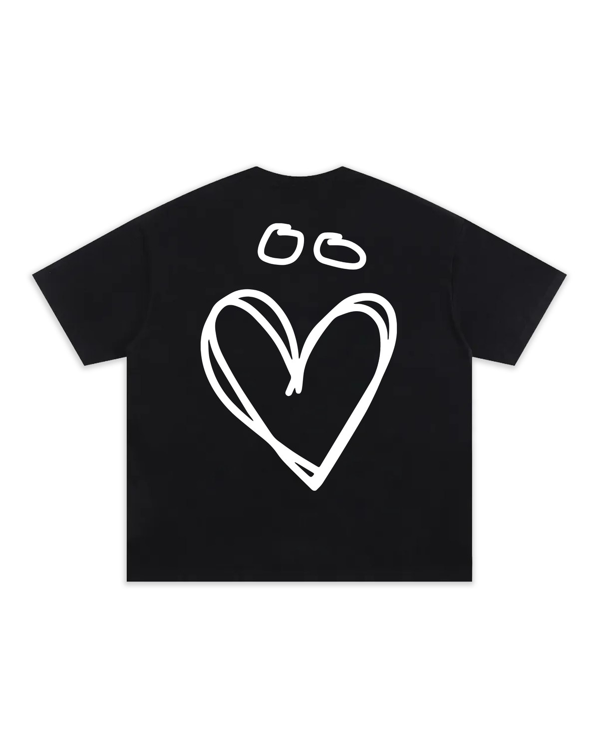 T-shirt Oversize épais aux manches mi-longues. Gentes et Joly. Vue de dos